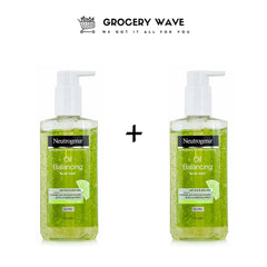 Neutrogena Oil Balancing Face Wash for Oily Skin Lime & Aloe Vera 200ML 1+1