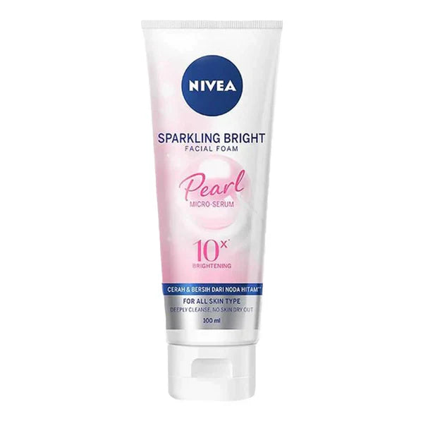 Nivea Sparkling White Whitening Facial Foam 100ml