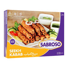 Sabroso Sabroso Chicken Seekh Kabab, 18 Pieces, 540g