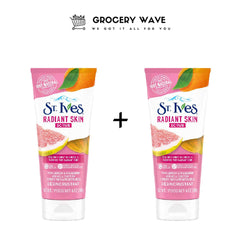 St.Ives Radiant Skin Pink Lemon & Mandarin Orange Scrub 170g 1+1