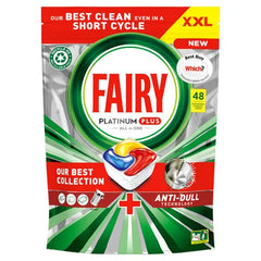 Fairy Dish Washer Platinum Plus Lemon 48s