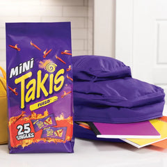 Takis Fuego Hot Chili Pepper And Lime Tortilla Mini Chips 35g