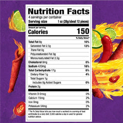 Takis Hot Chilli Pepper & Lime Tortilla Chips 113.4g